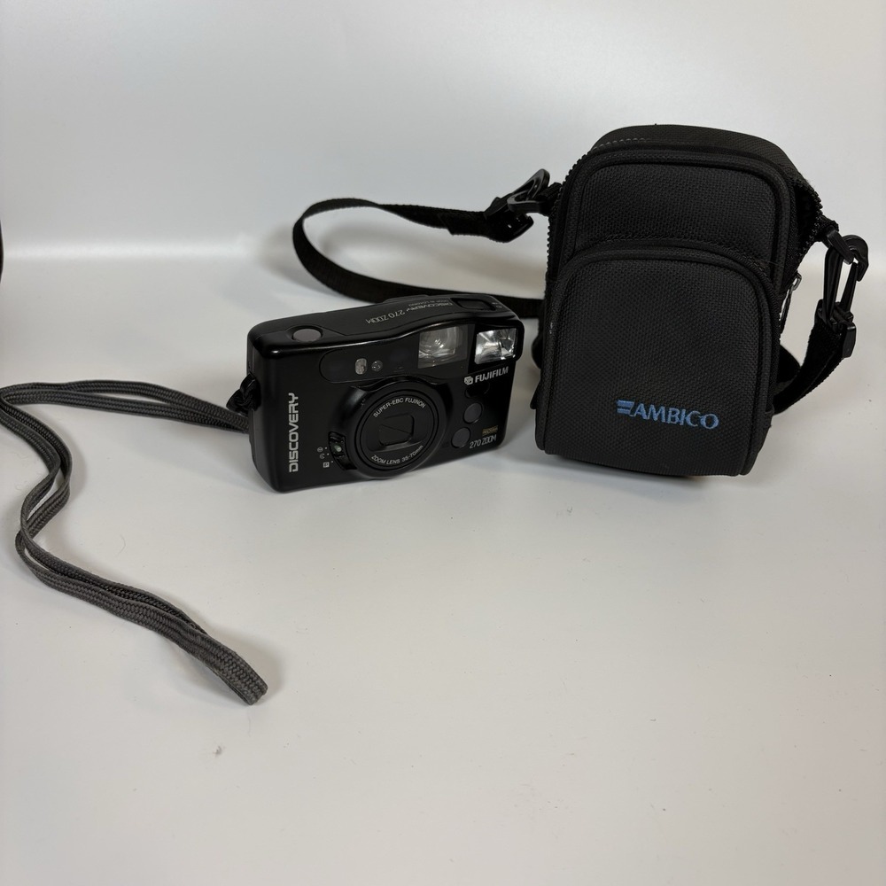 VTG Fujifilm Discovery 270 Zoom 35mm Film Camera 35-70mm Lens Tested Working